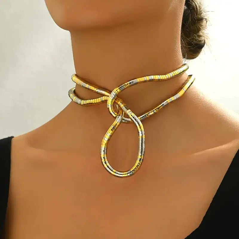 Snake-Shaped Necklace